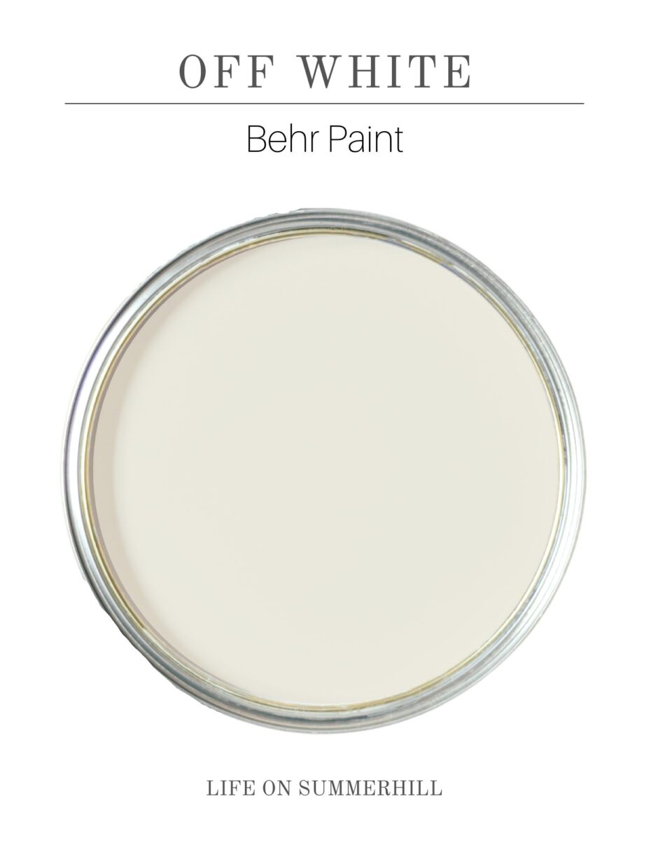 Off white by Behr paint.  Best beige paint colors