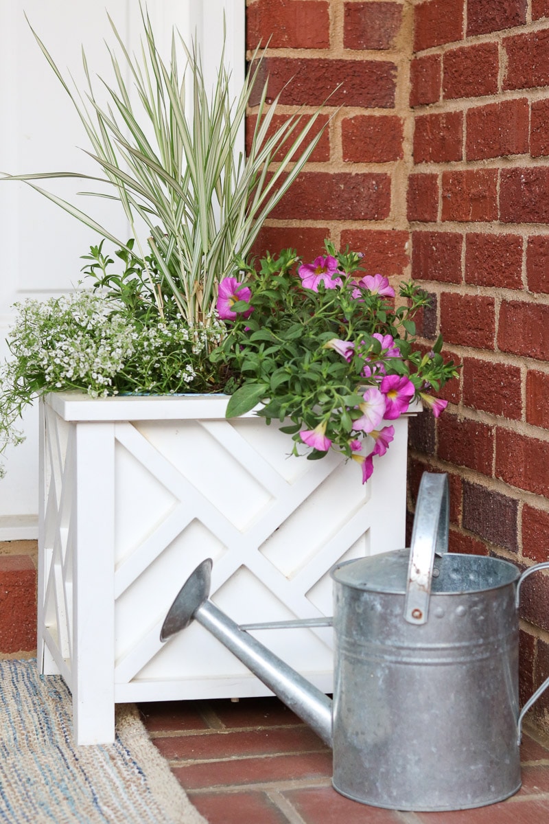 small front porch decorating ideas container flower garden