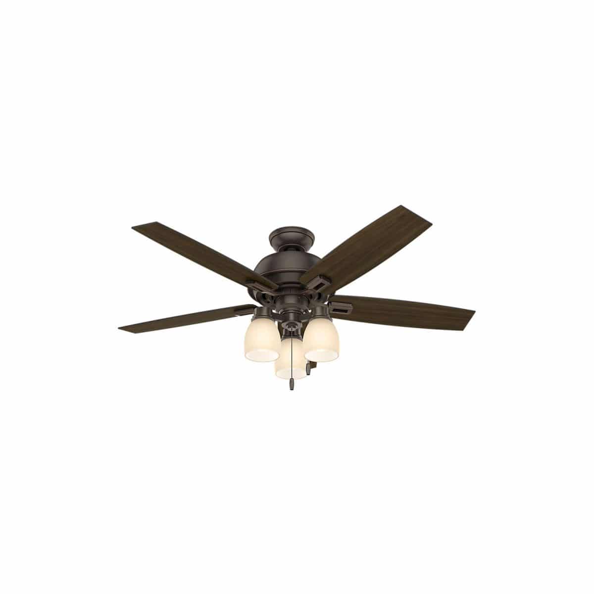 Affordable farmhouse ceiling fan 44" Donegan 5 blade ceiling fan