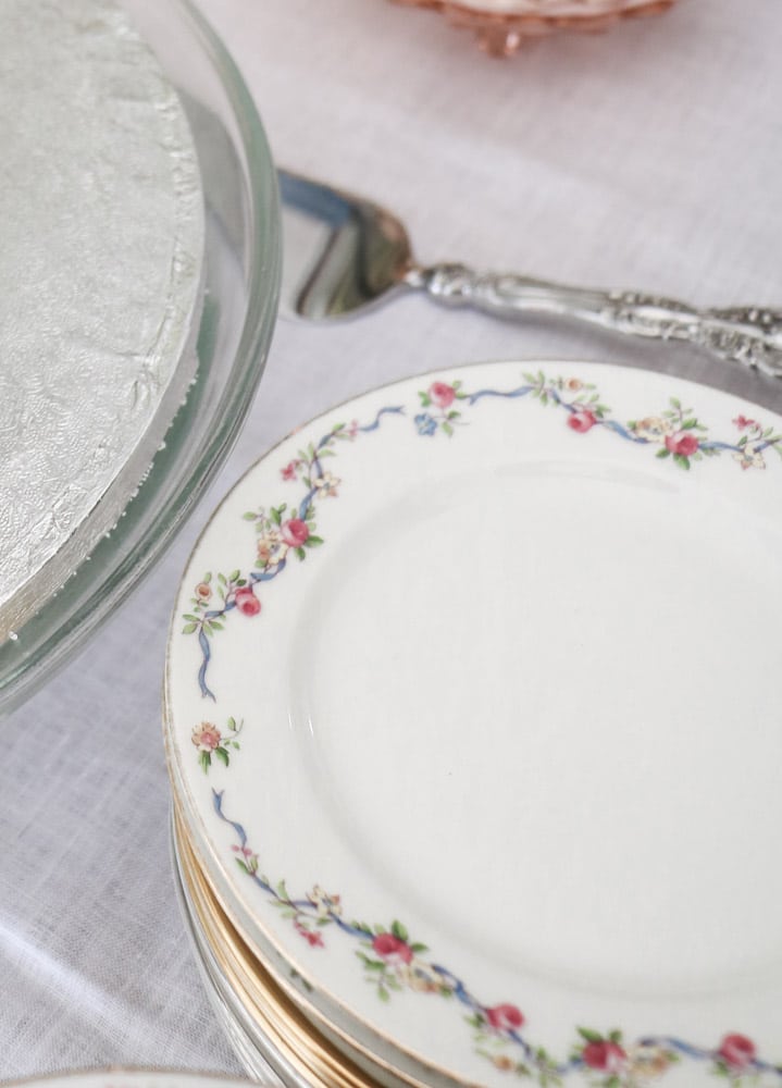 China for a Southern bridal shower